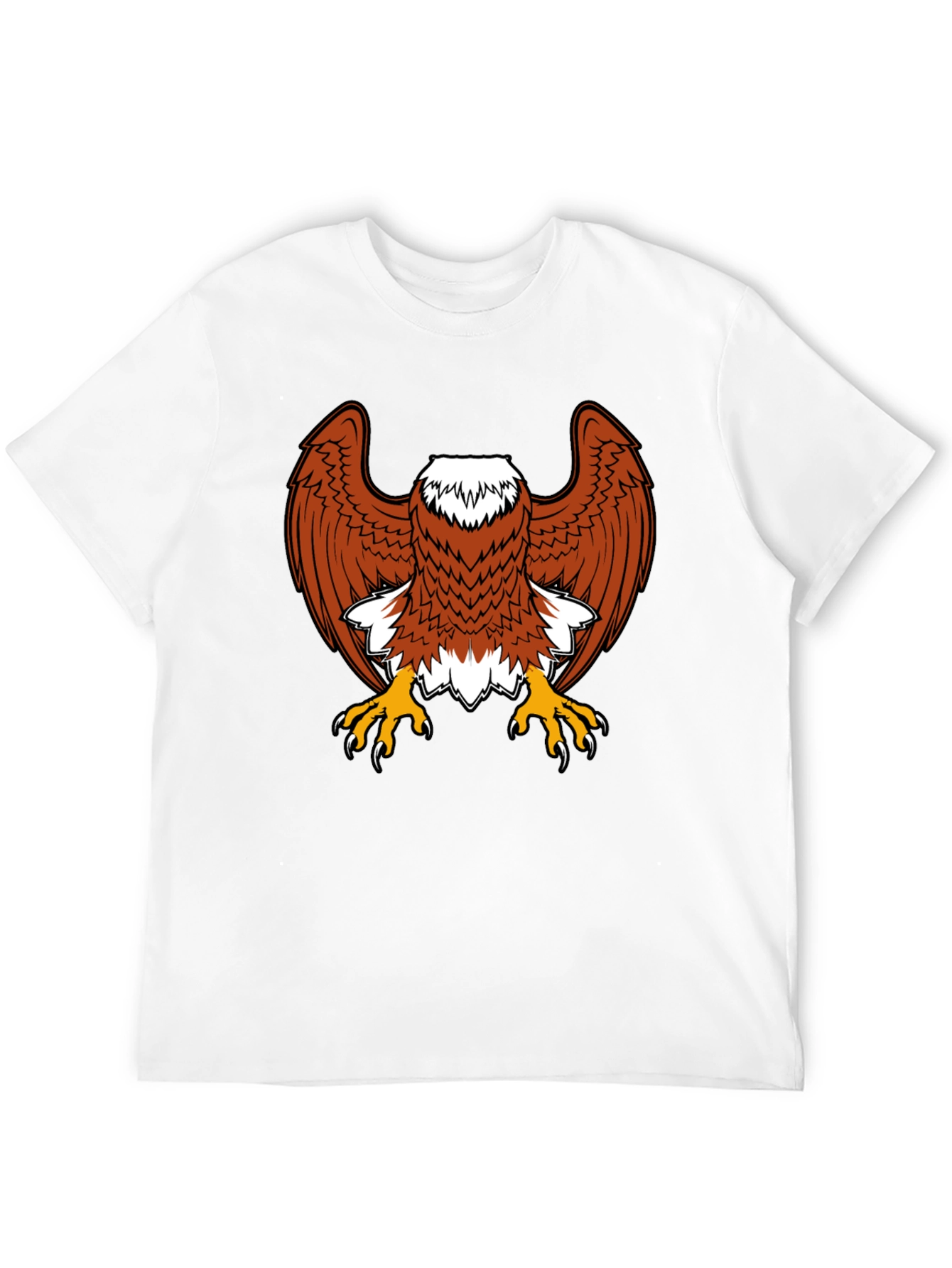 Eagle Graphic Tee - Bold Bird of Prey Design