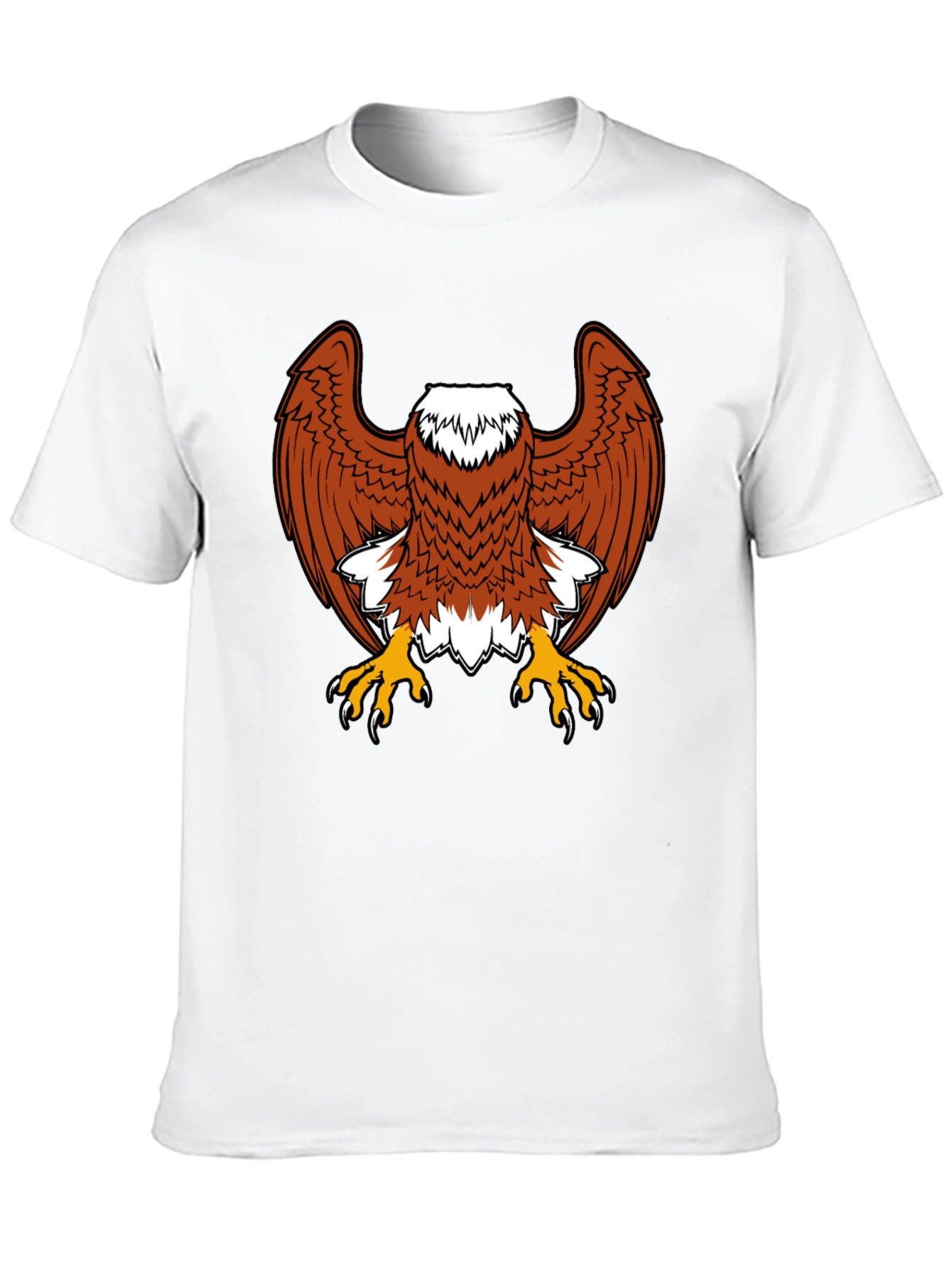 Eagle Graphic Tee - Bold Bird of Prey Design