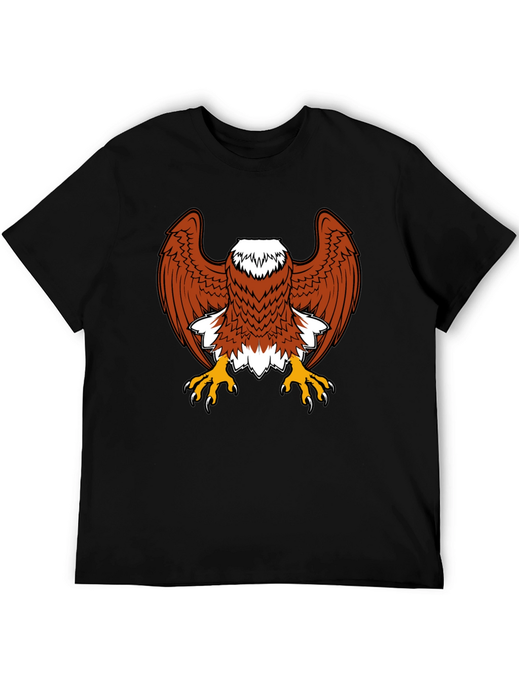 Eagle Graphic Tee - Bold Bird of Prey Design