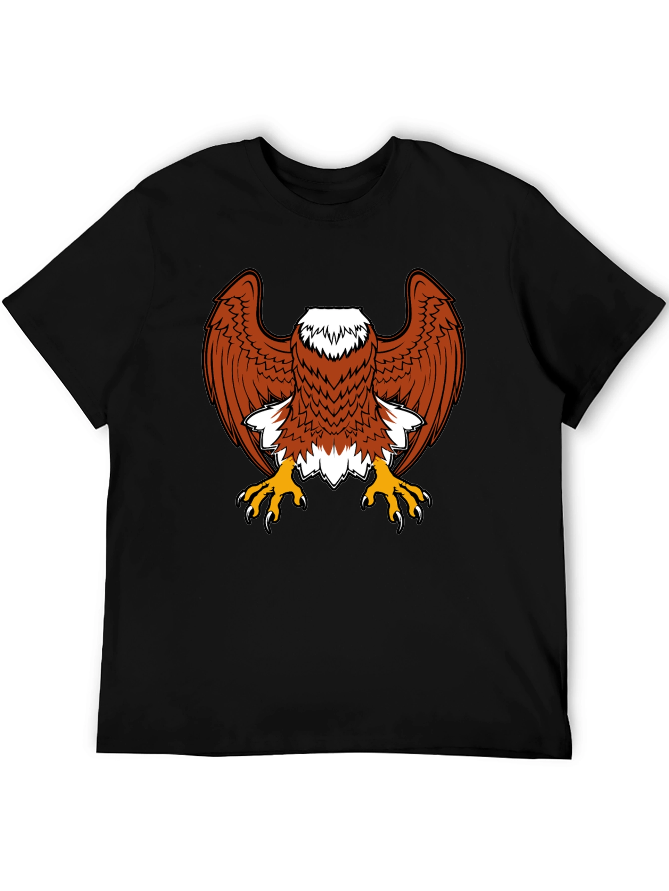 Eagle Graphic Tee - Bold Bird of Prey Design