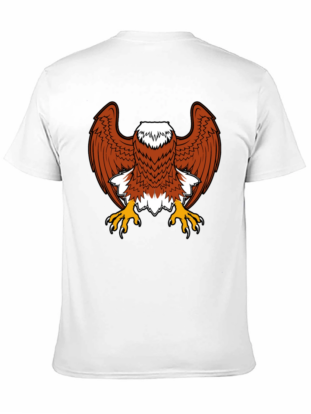 Eagle Graphic Tee - Bold Bird of Prey Design