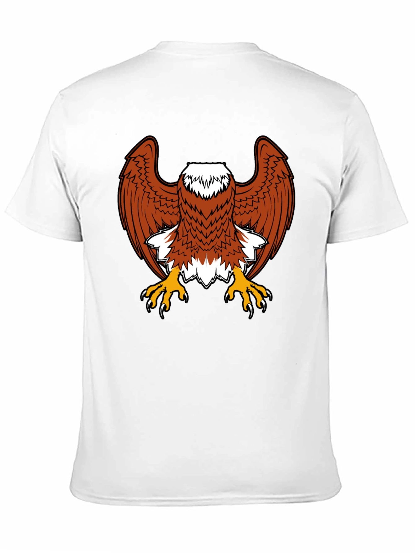 Eagle Graphic Tee - Bold Bird of Prey Design