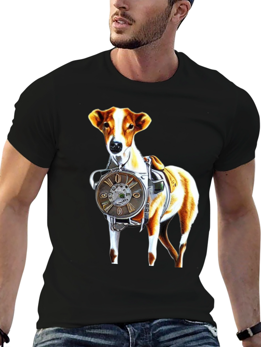 Dog With Clock T-Shirt