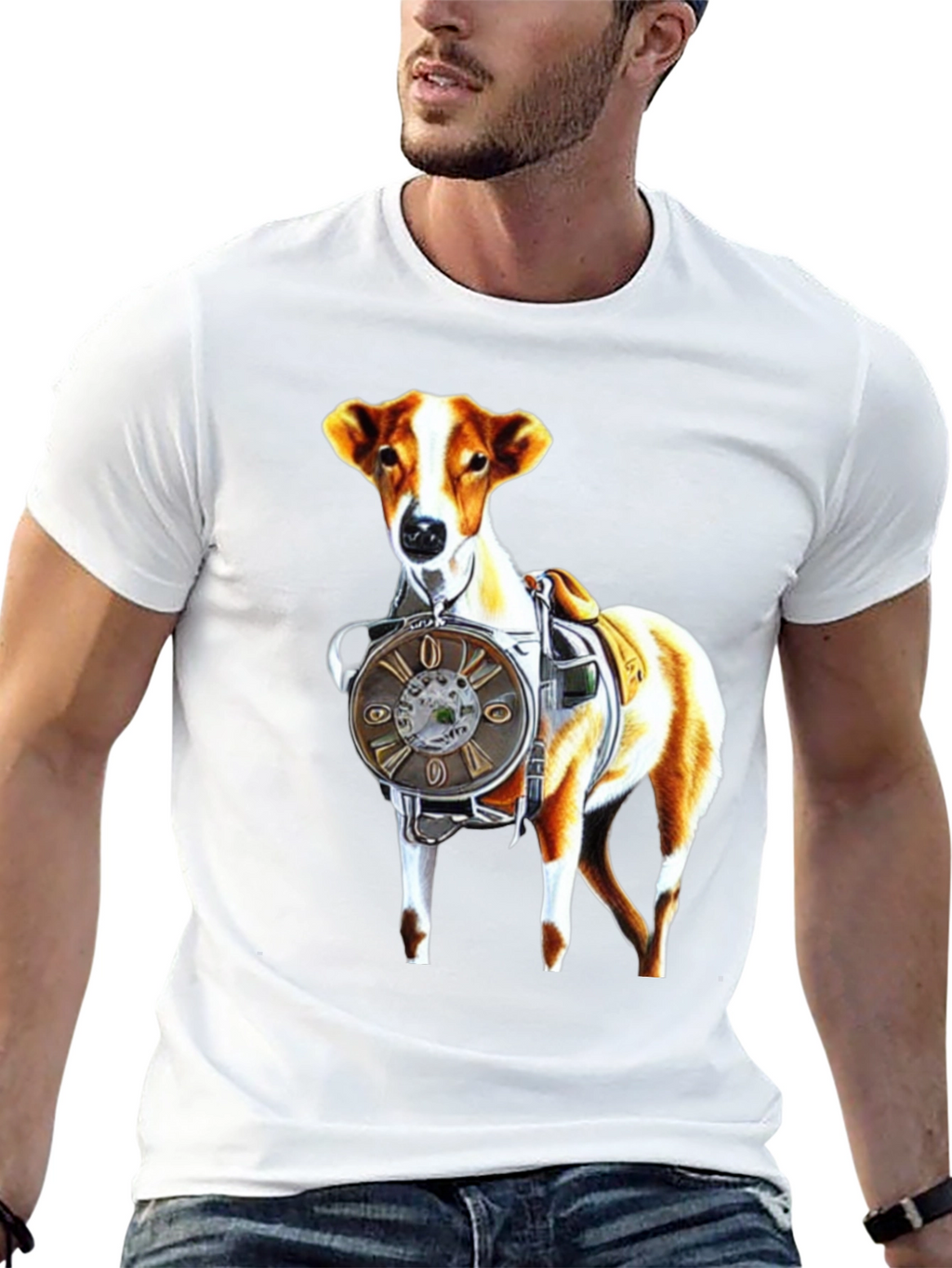 Dog With Clock T-Shirt