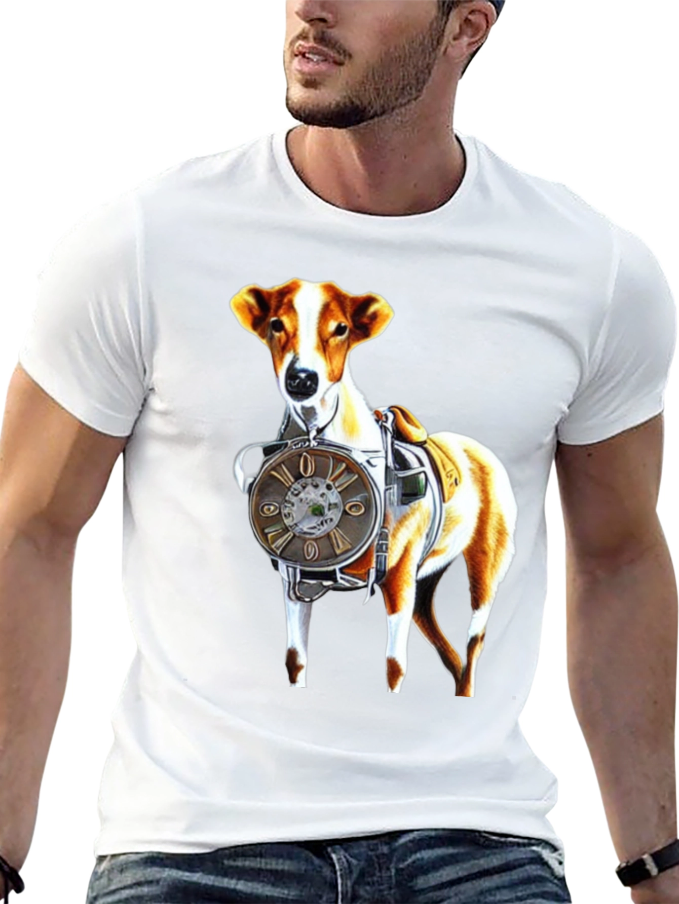 Dog With Clock T-Shirt