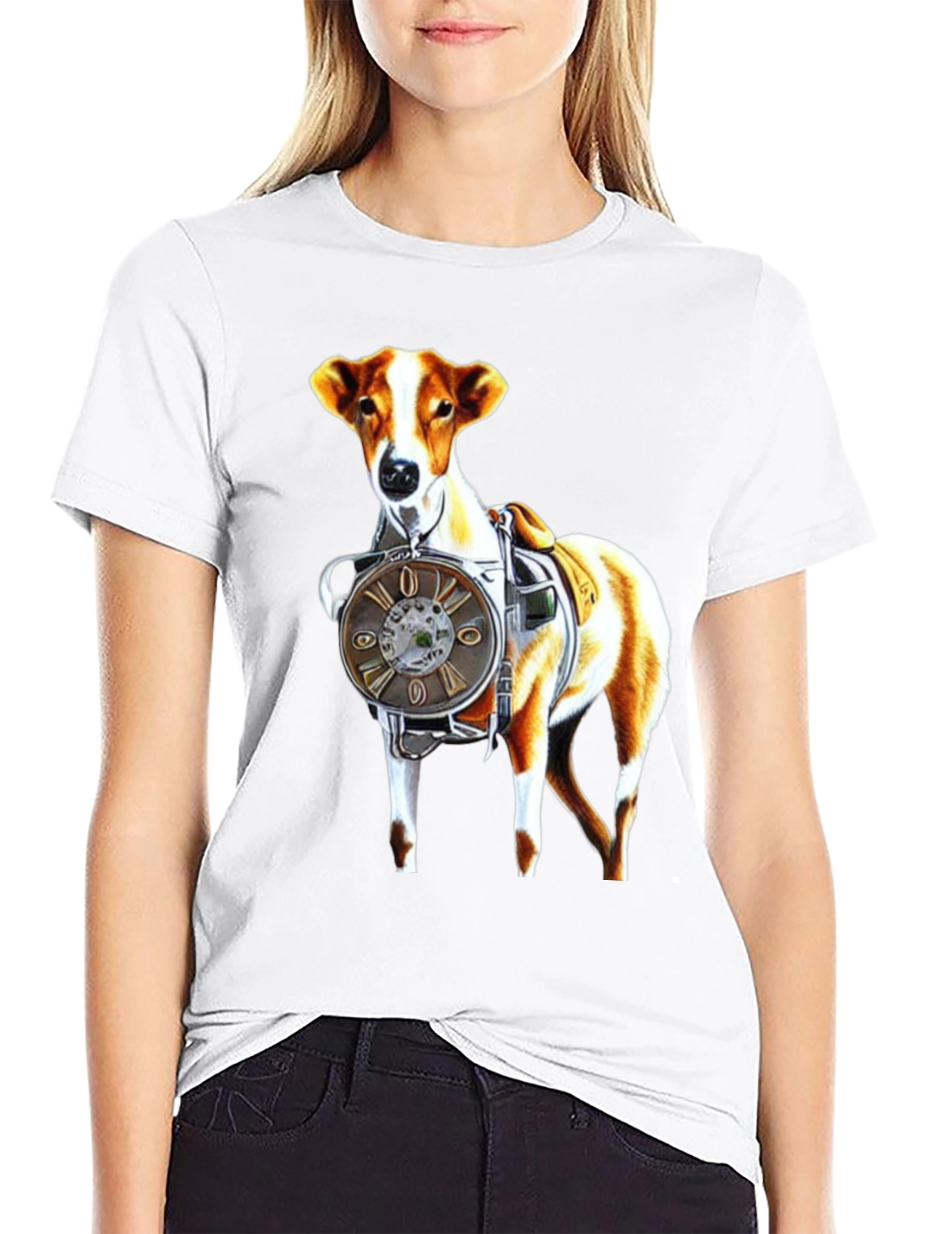 Dog With Clock T-Shirt
