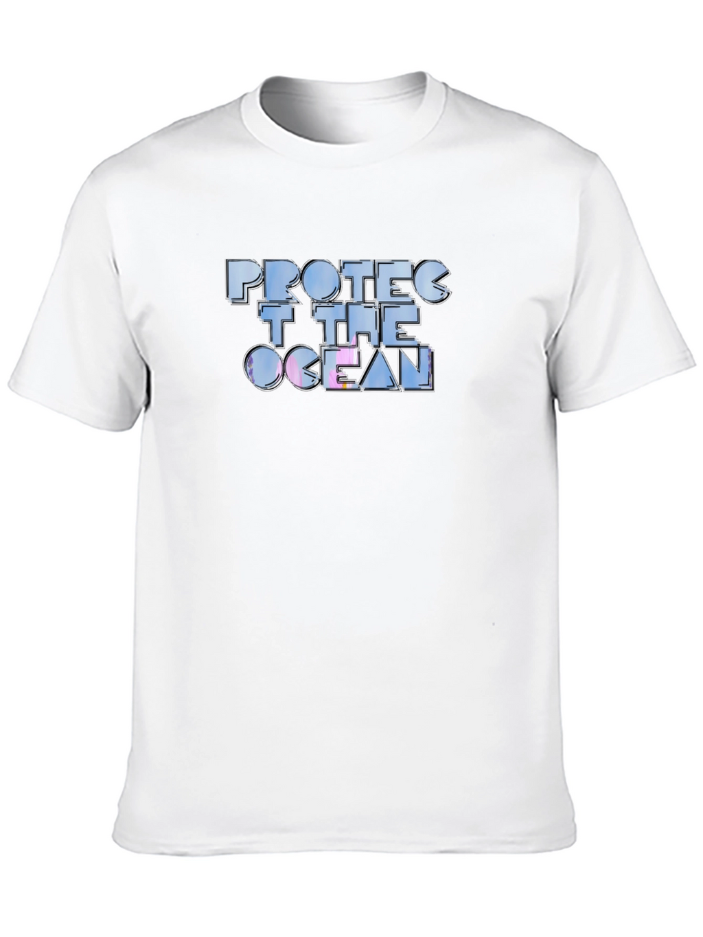 Protect the Ocean Graphic Tee - Black Cotton T-Shirt