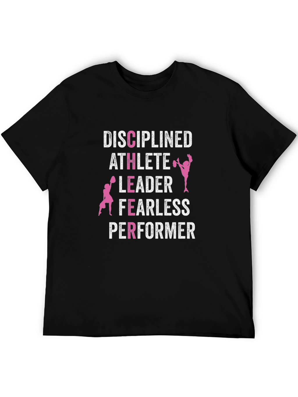 Disciplined Athlete Cheer T-Shirt