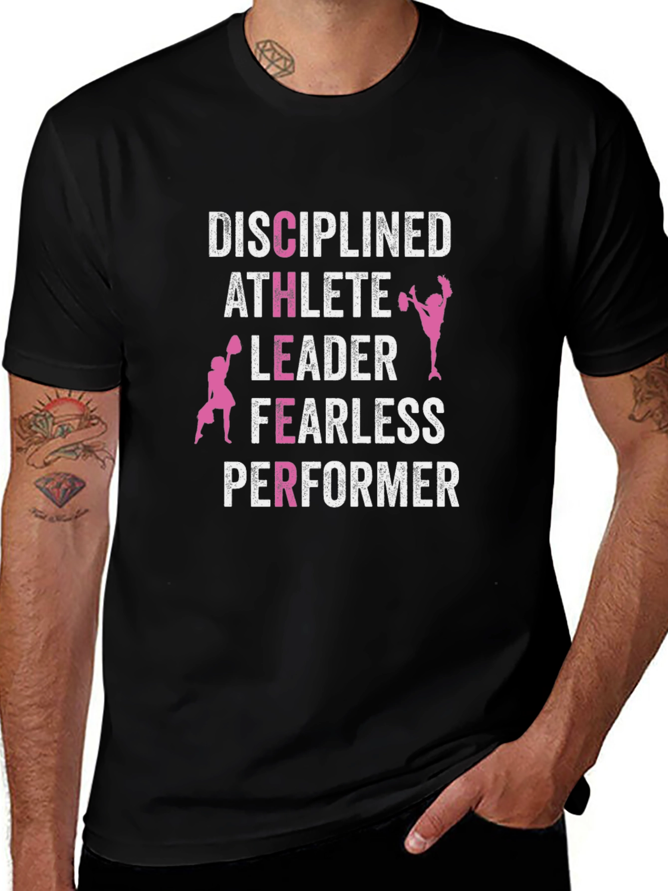 Disciplined Athlete Cheer T-Shirt