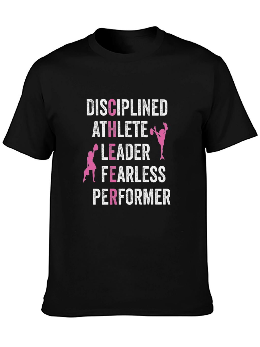 Disciplined Athlete Cheer T-Shirt