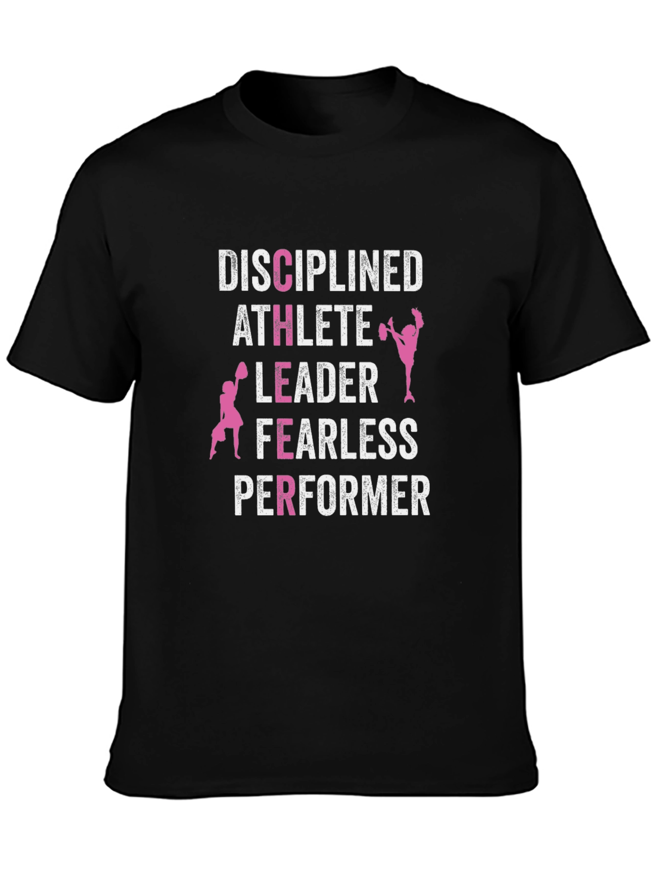 Disciplined Athlete Cheer T-Shirt