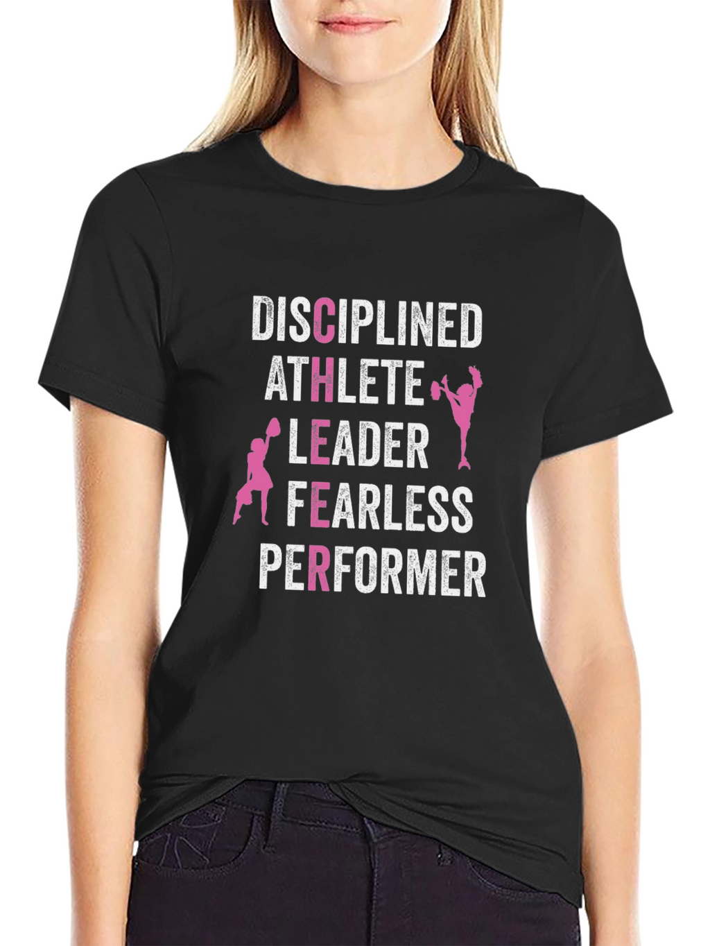 Disciplined Athlete Cheer T-Shirt