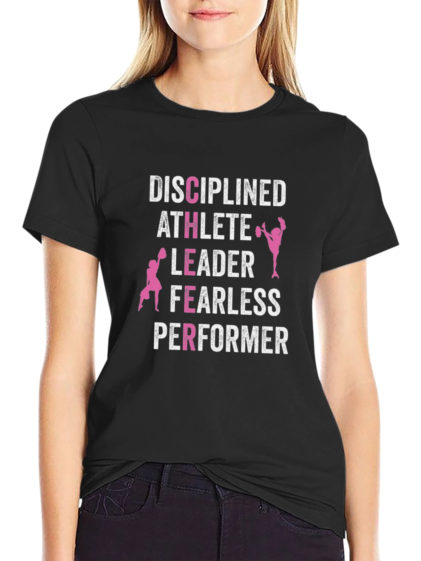 Disciplined Athlete Cheer T-Shirt
