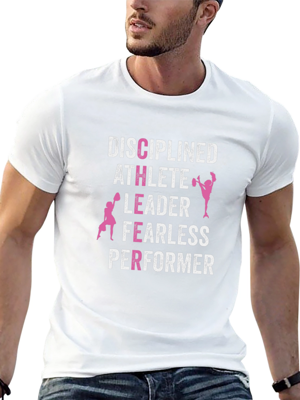 Disciplined Athlete Cheer T-Shirt