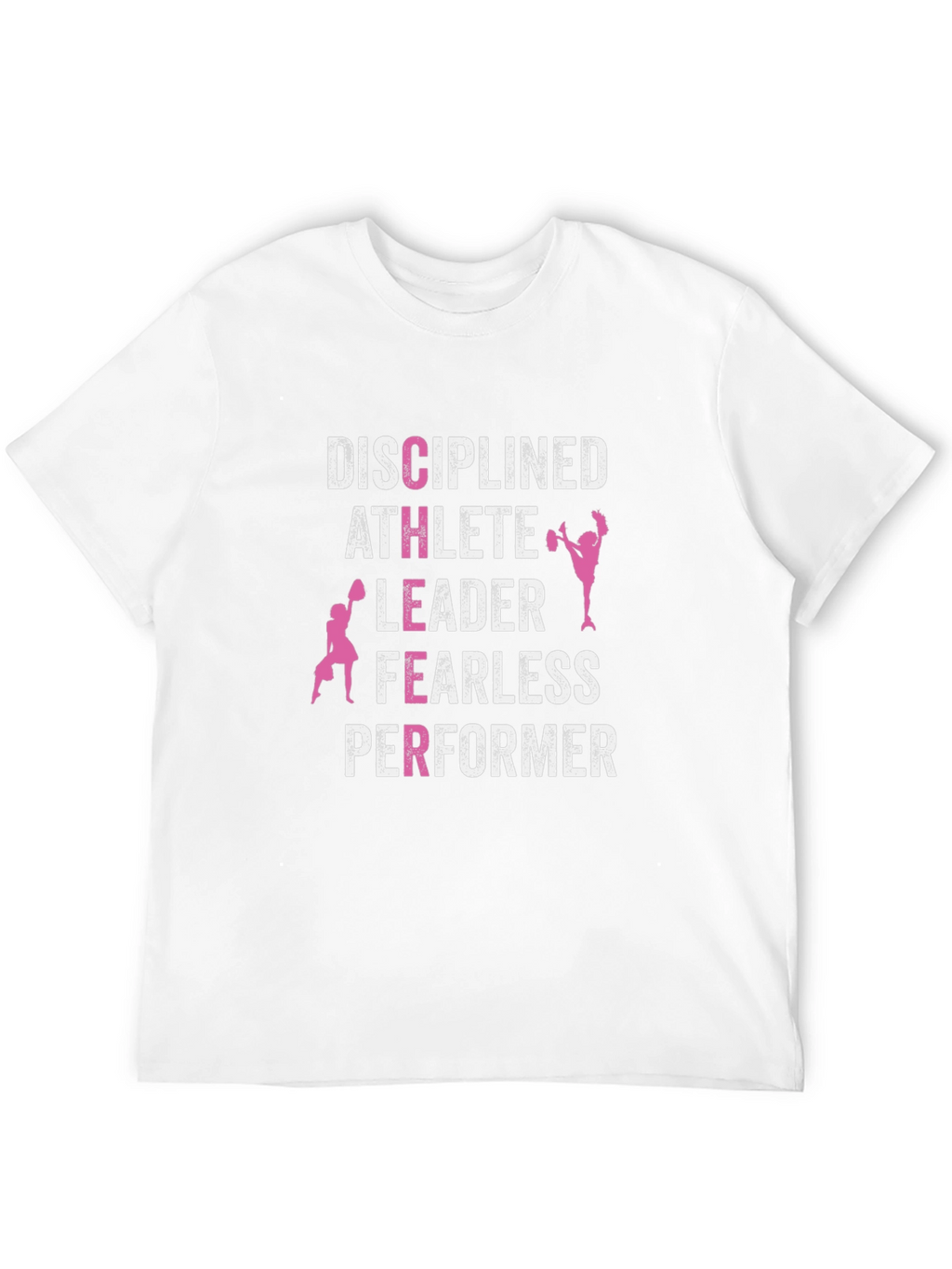 Disciplined Athlete Cheer T-Shirt