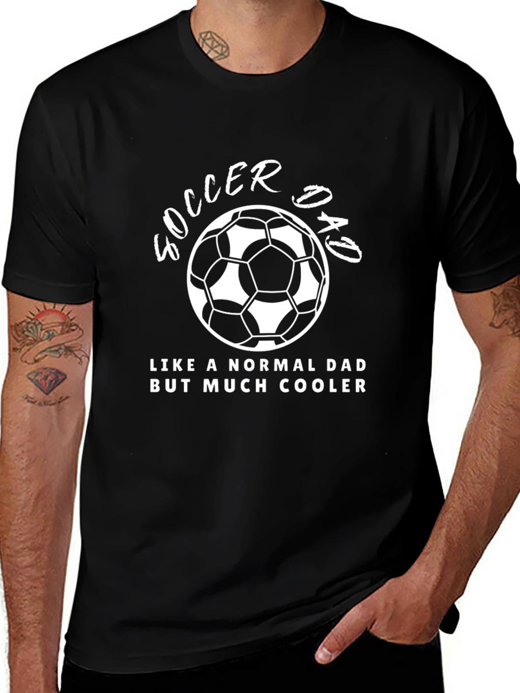 Soccer Dad Graphic T-Shirt - Cool Dad Tee