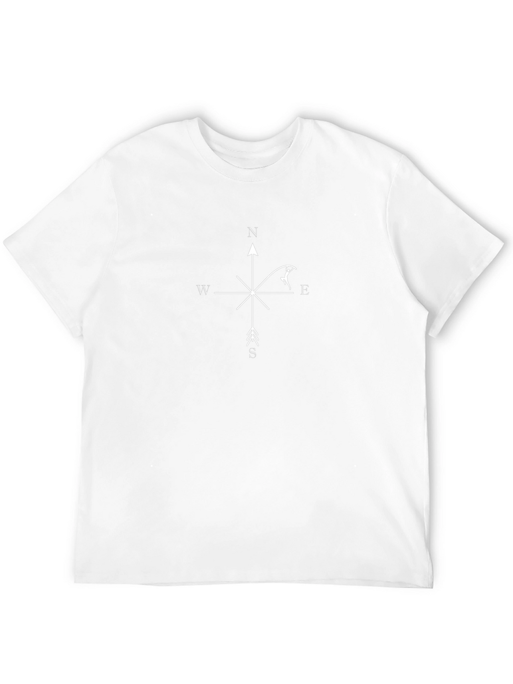 Compass Pole Vaulting Black T-Shirt