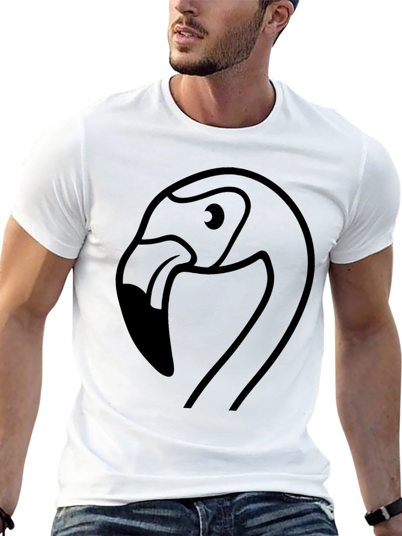 Flamingo Graphic T-Shirt - Stylish and Unique