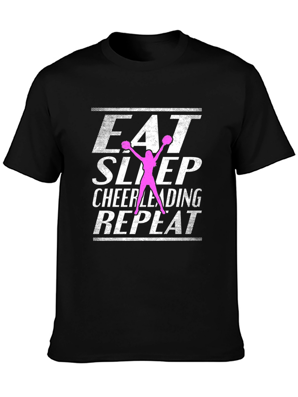 Eat Sleep Cheerleading Repeat T-Shirt