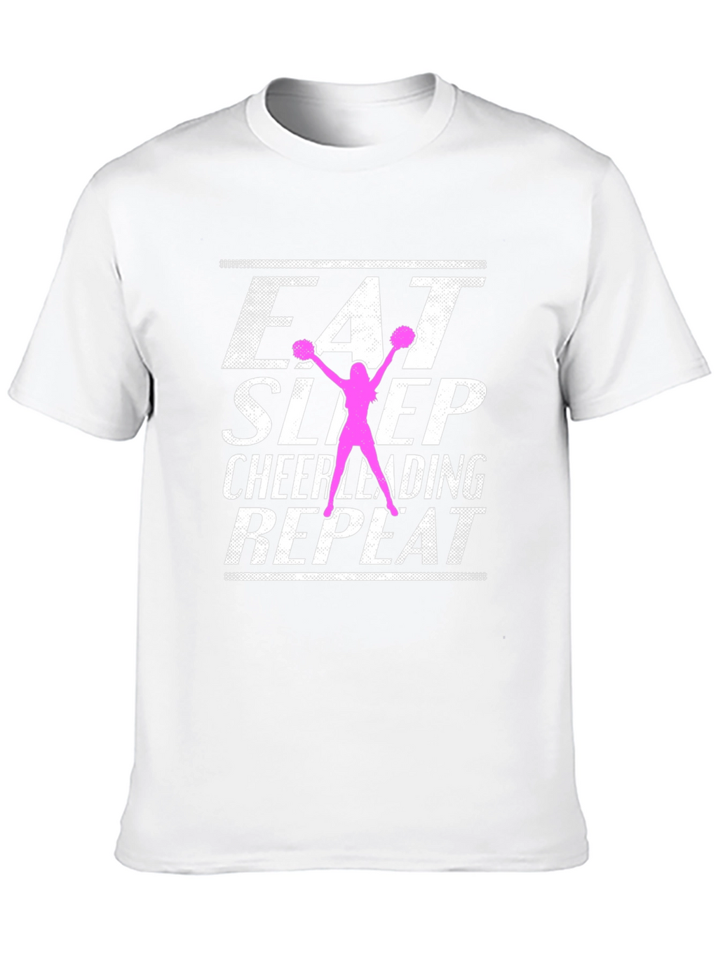 Eat Sleep Cheerleading Repeat T-Shirt