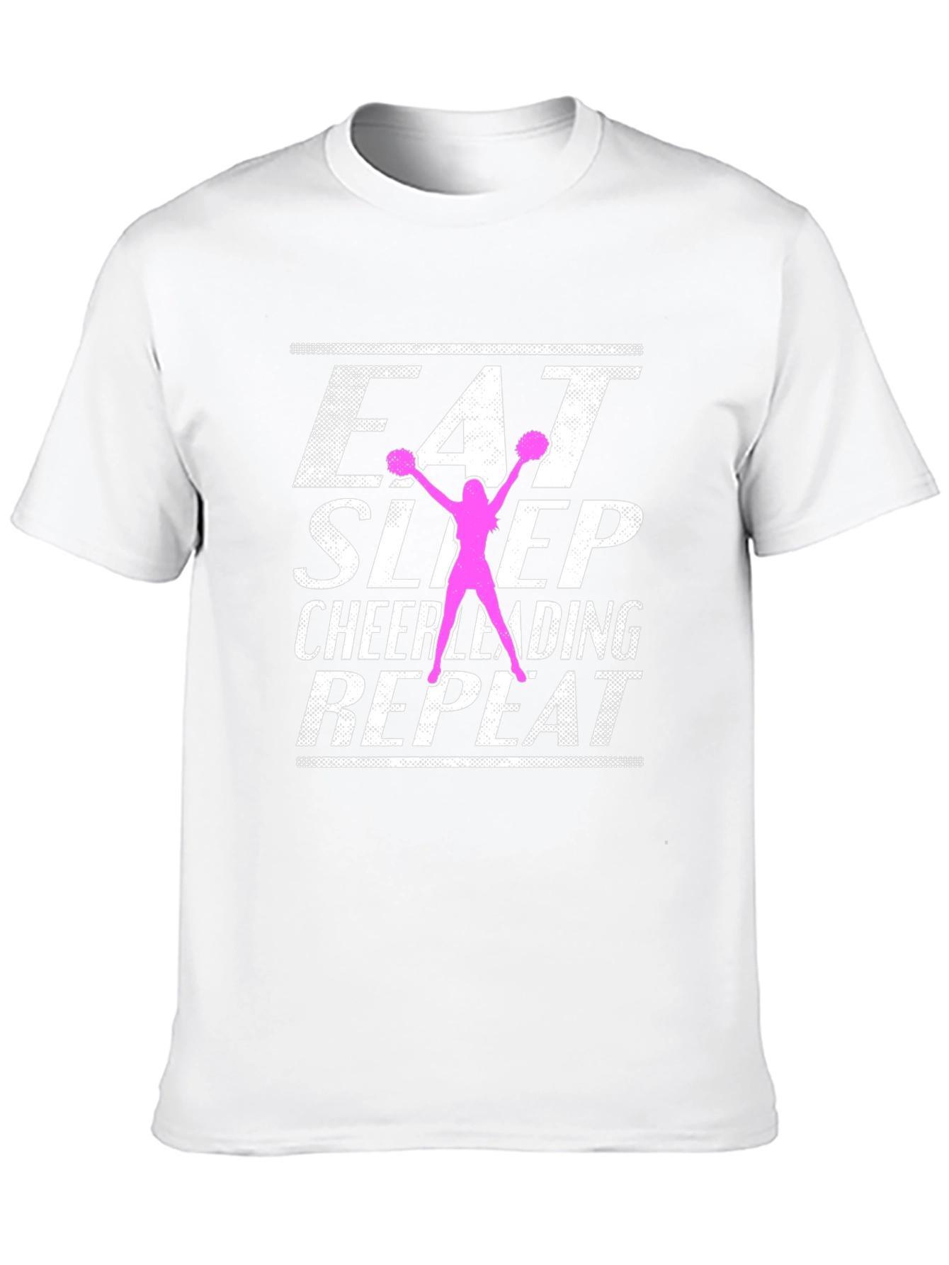 Eat Sleep Cheerleading Repeat T-Shirt
