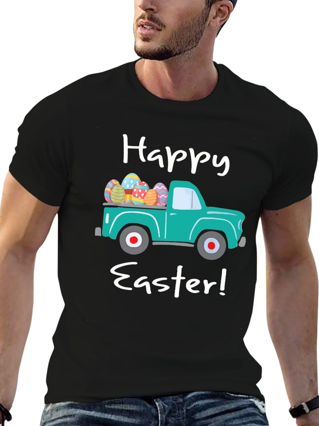 Happy Easter Truck T-Shirt