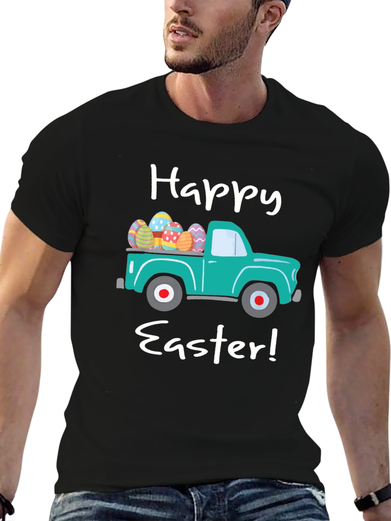 Happy Easter Truck T-Shirt
