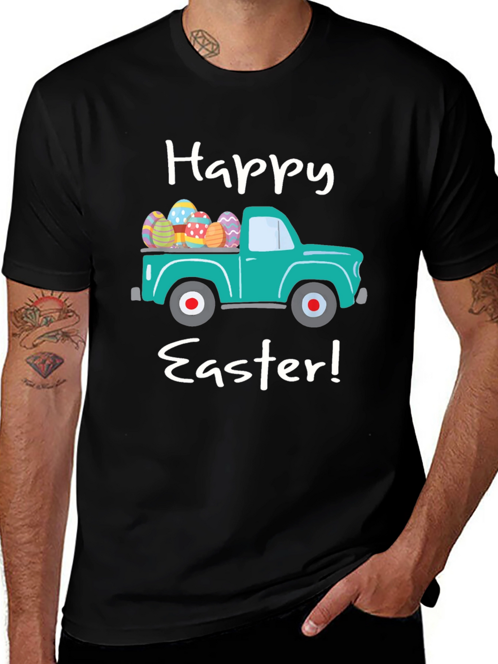 Happy Easter Truck T-Shirt