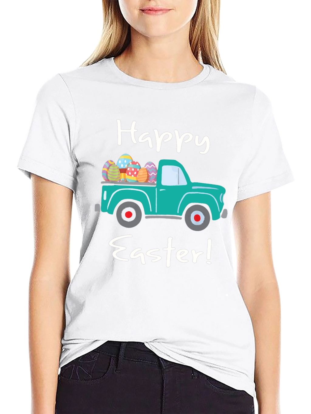 Happy Easter Truck T-Shirt