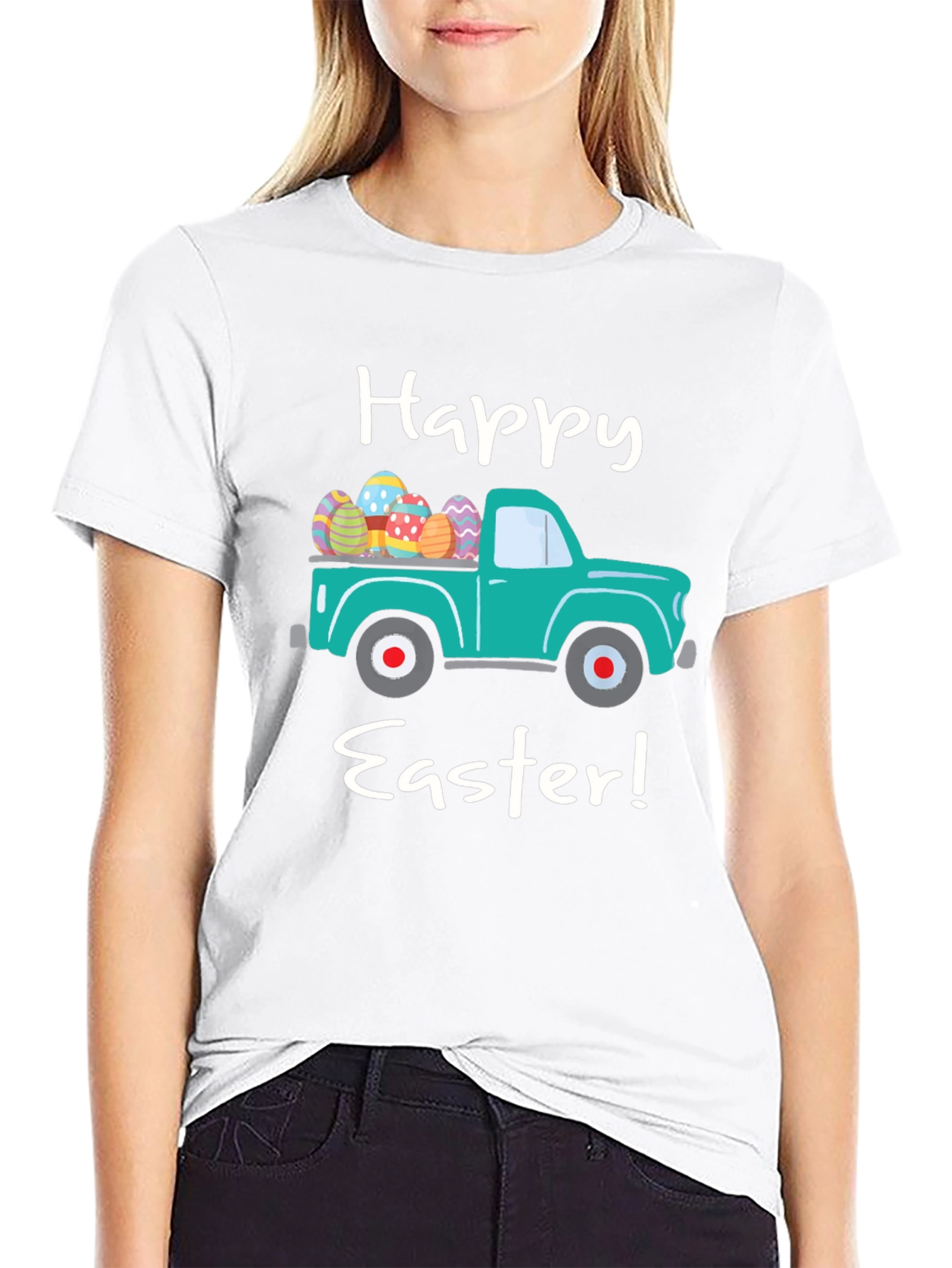 Happy Easter Truck T-Shirt