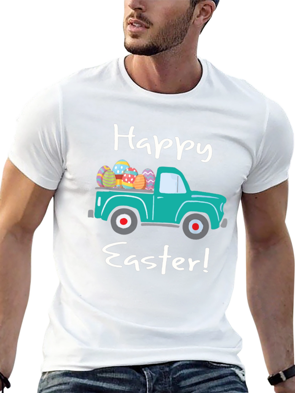 Happy Easter Truck T-Shirt