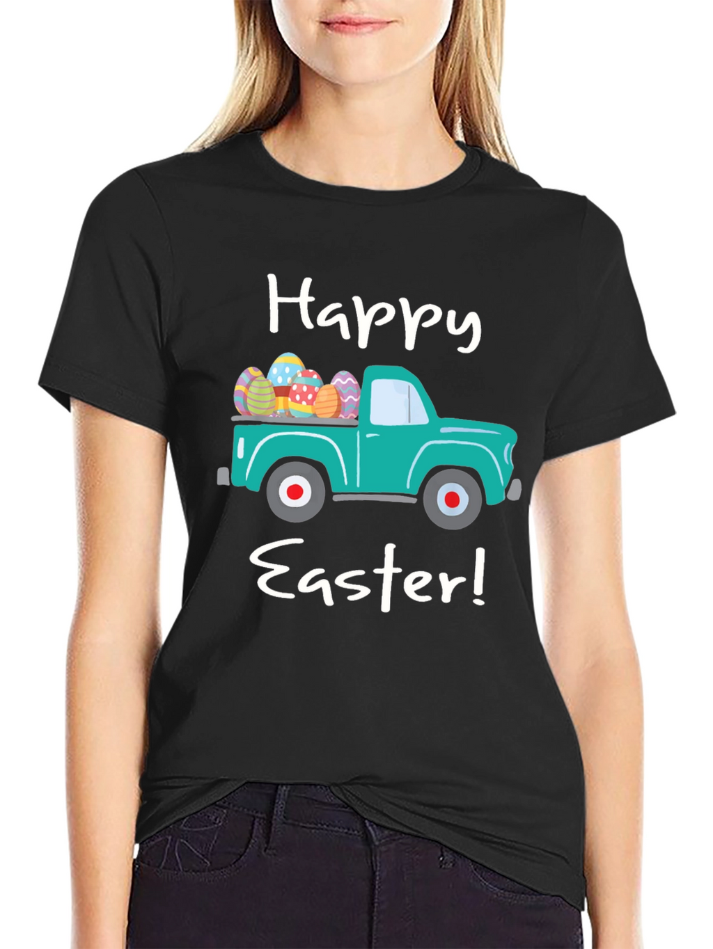 Happy Easter Truck T-Shirt