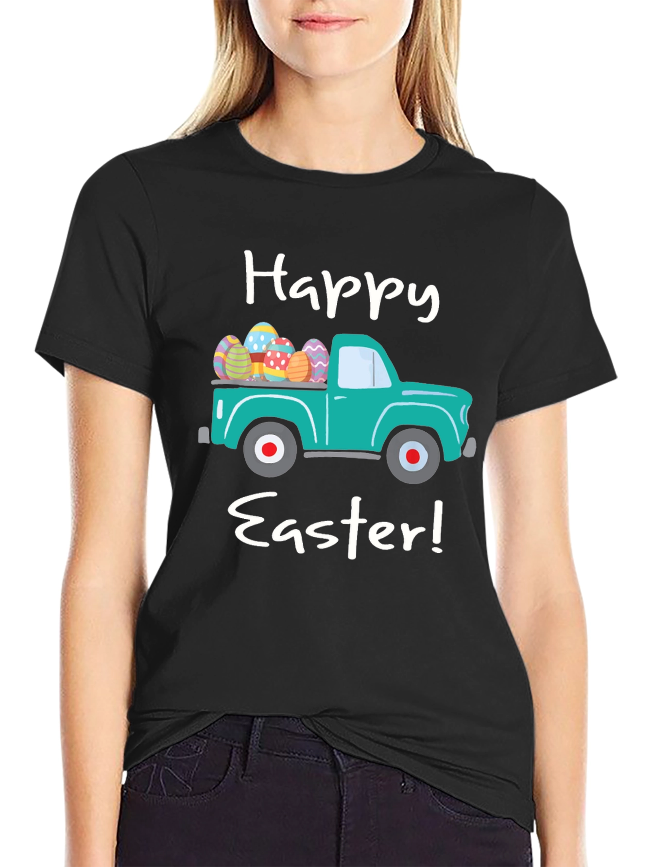 Happy Easter Truck T-Shirt