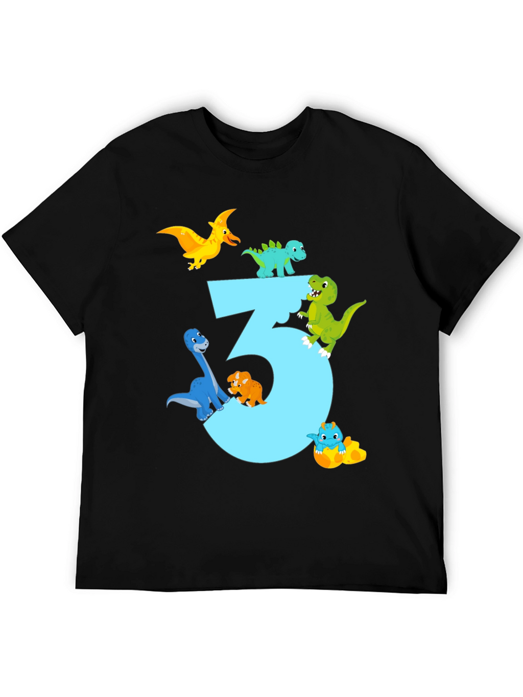 Dinosaur 3rd Birthday Shirt