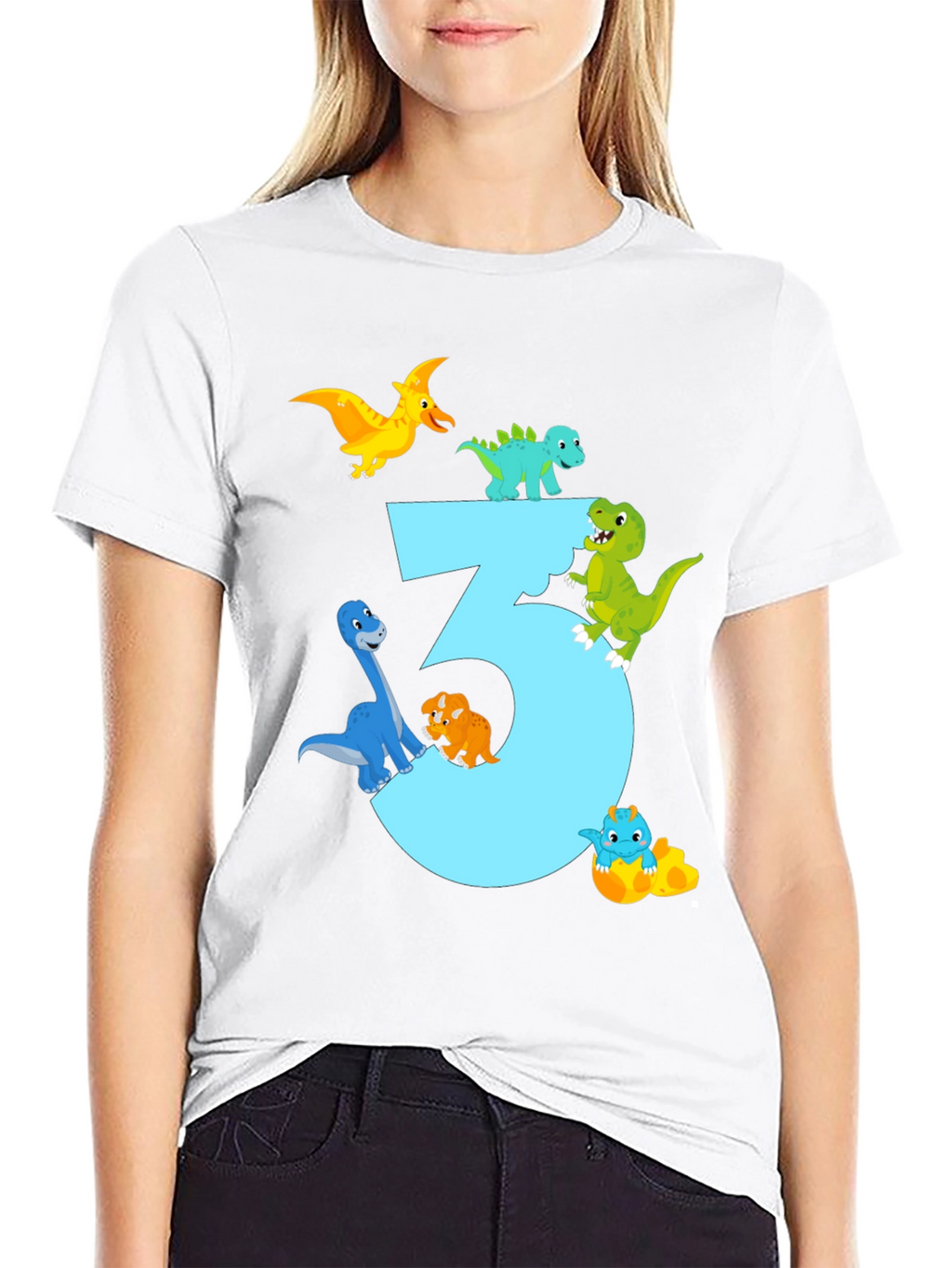 Dinosaur 3rd Birthday Shirt