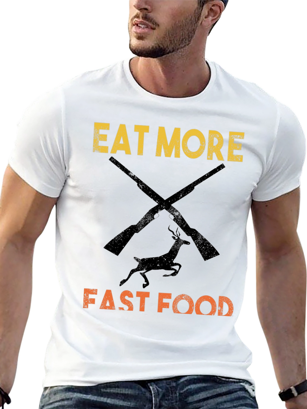 Eat More Fast Food Hunting T-Shirt