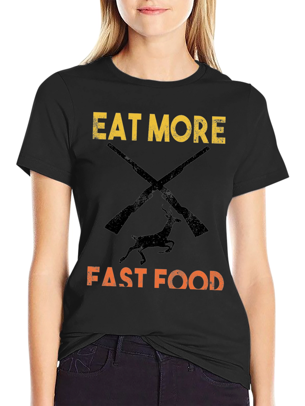 Eat More Fast Food Hunting T-Shirt