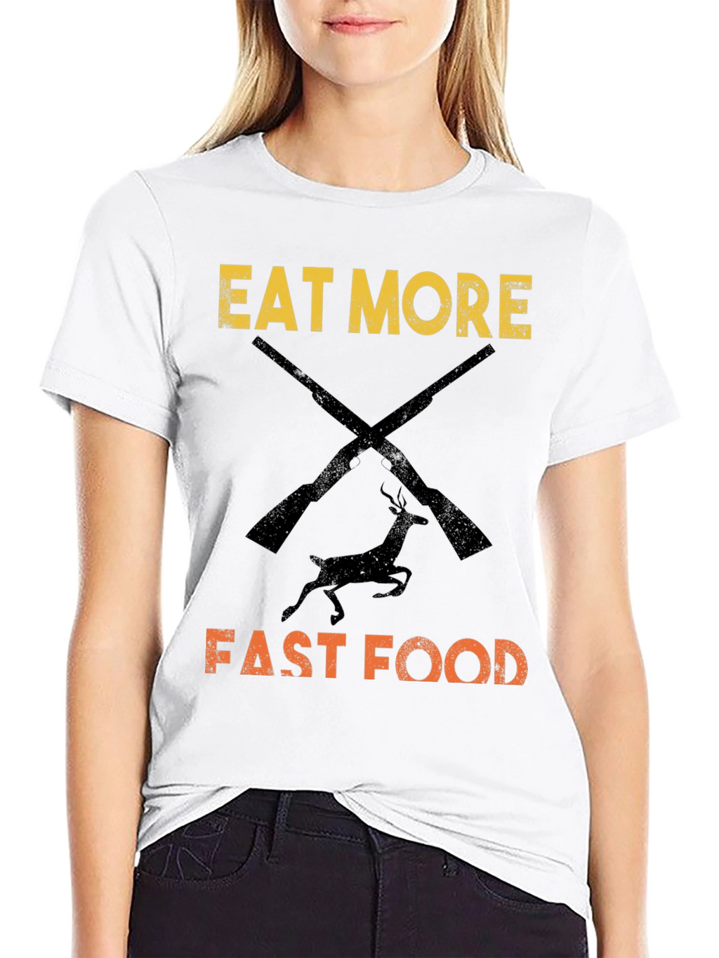 Eat More Fast Food Hunting T-Shirt