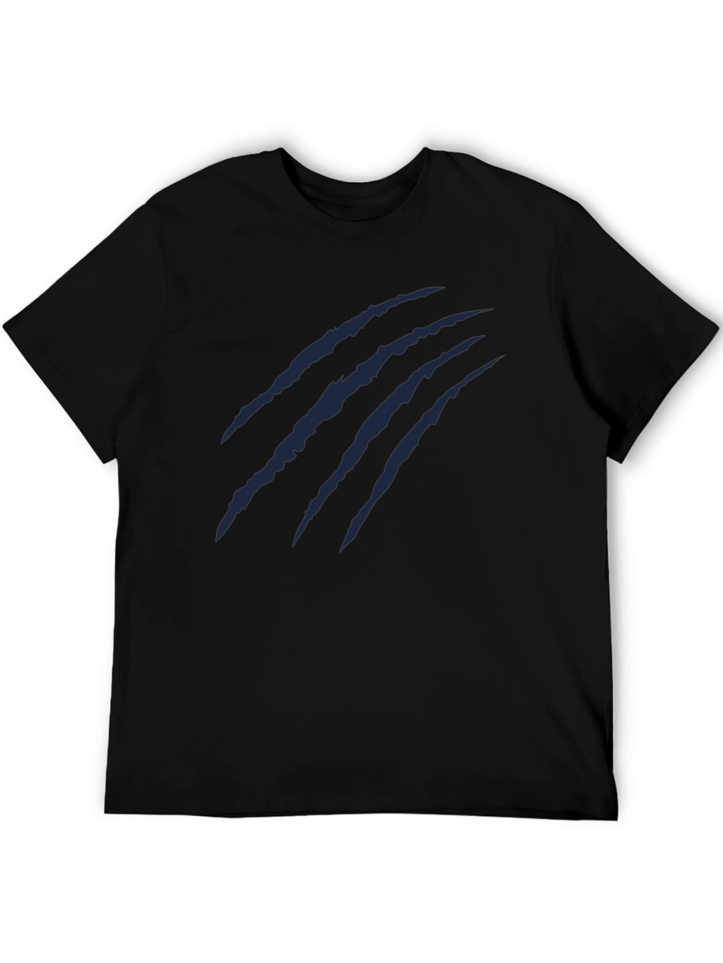 Claw Mark Graphic Tee - Casual Mens T-Shirt