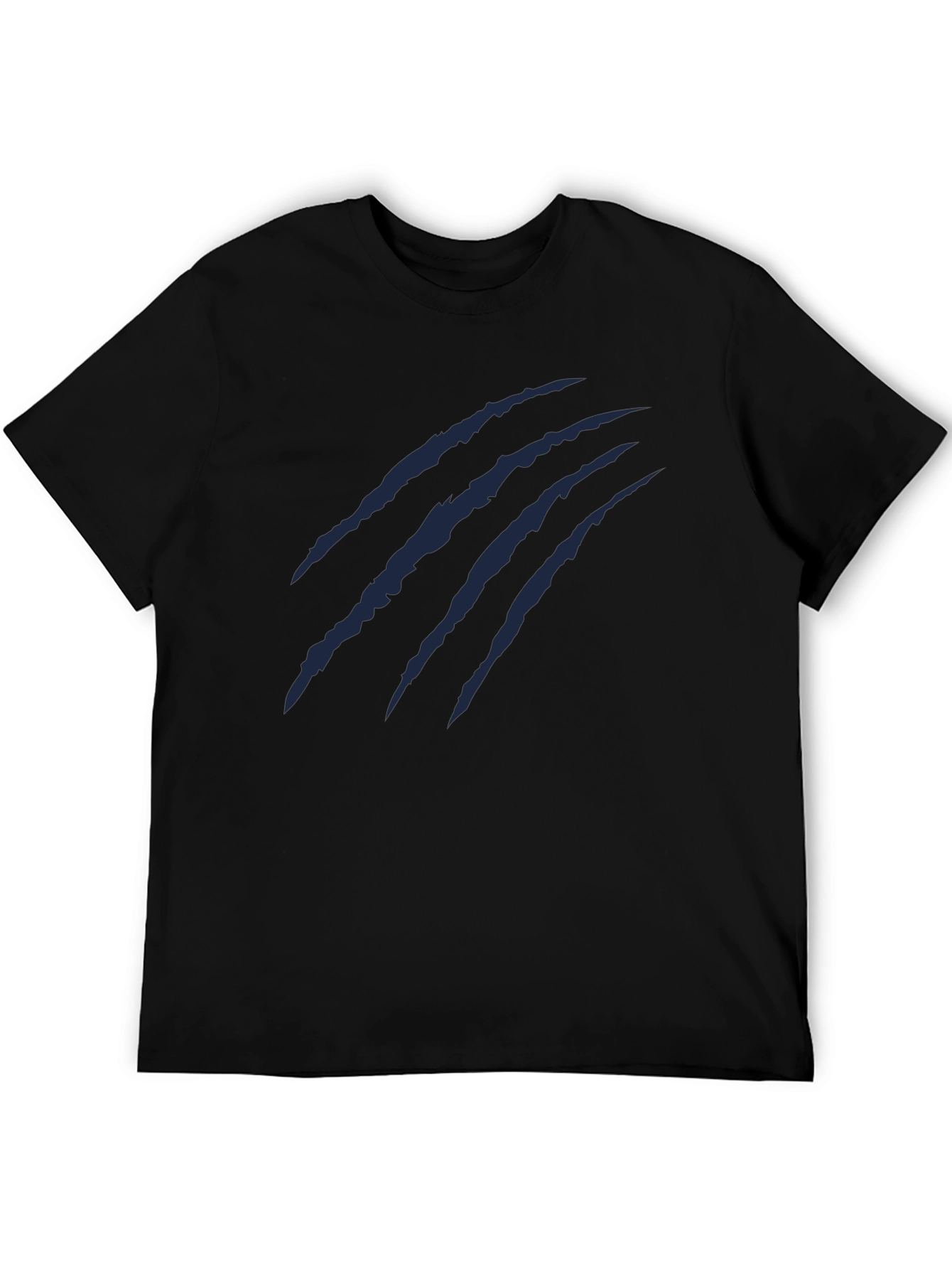 Claw Mark Graphic Tee - Casual Mens T-Shirt