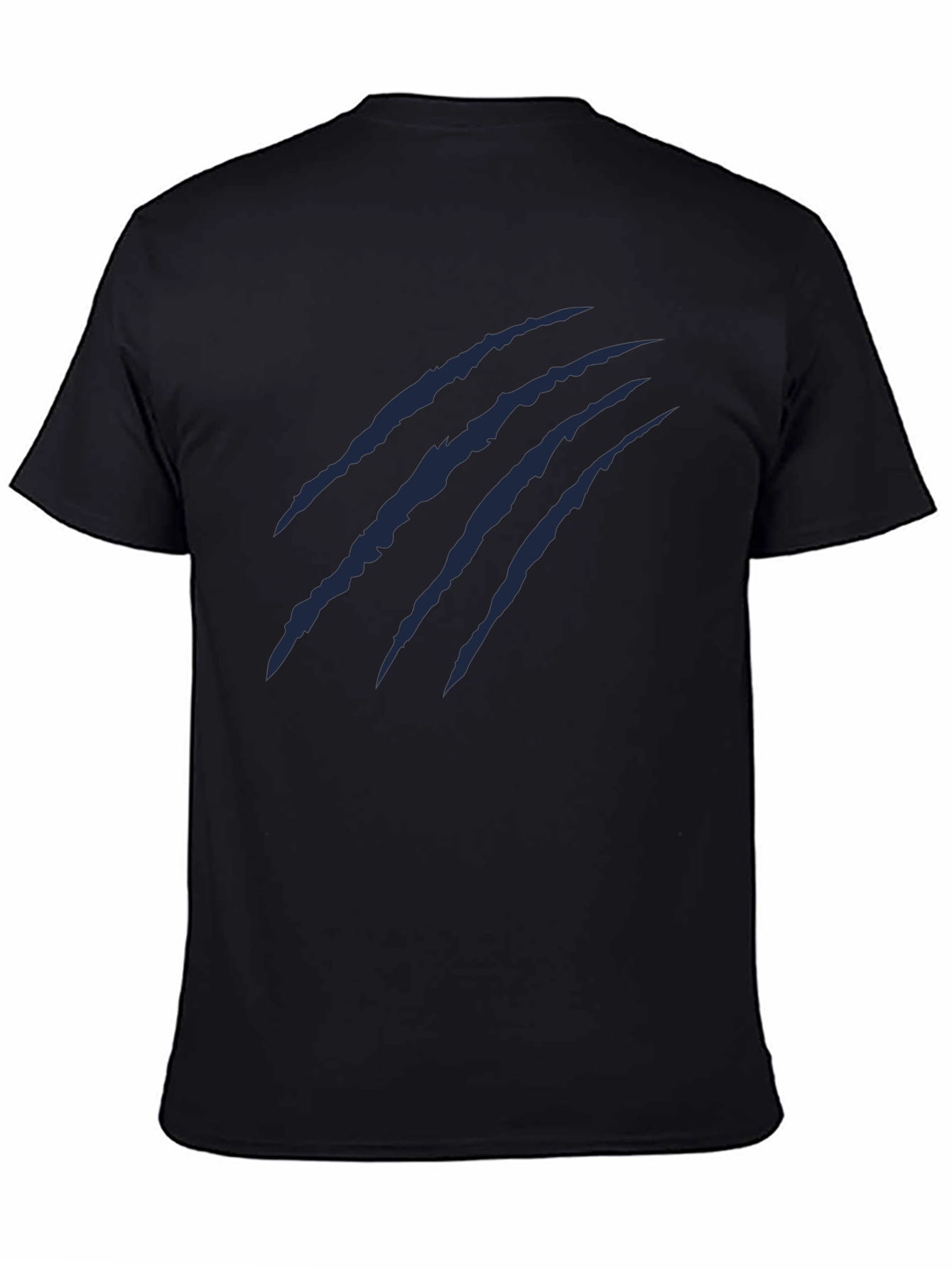Claw Mark Graphic Tee - Casual Mens T-Shirt