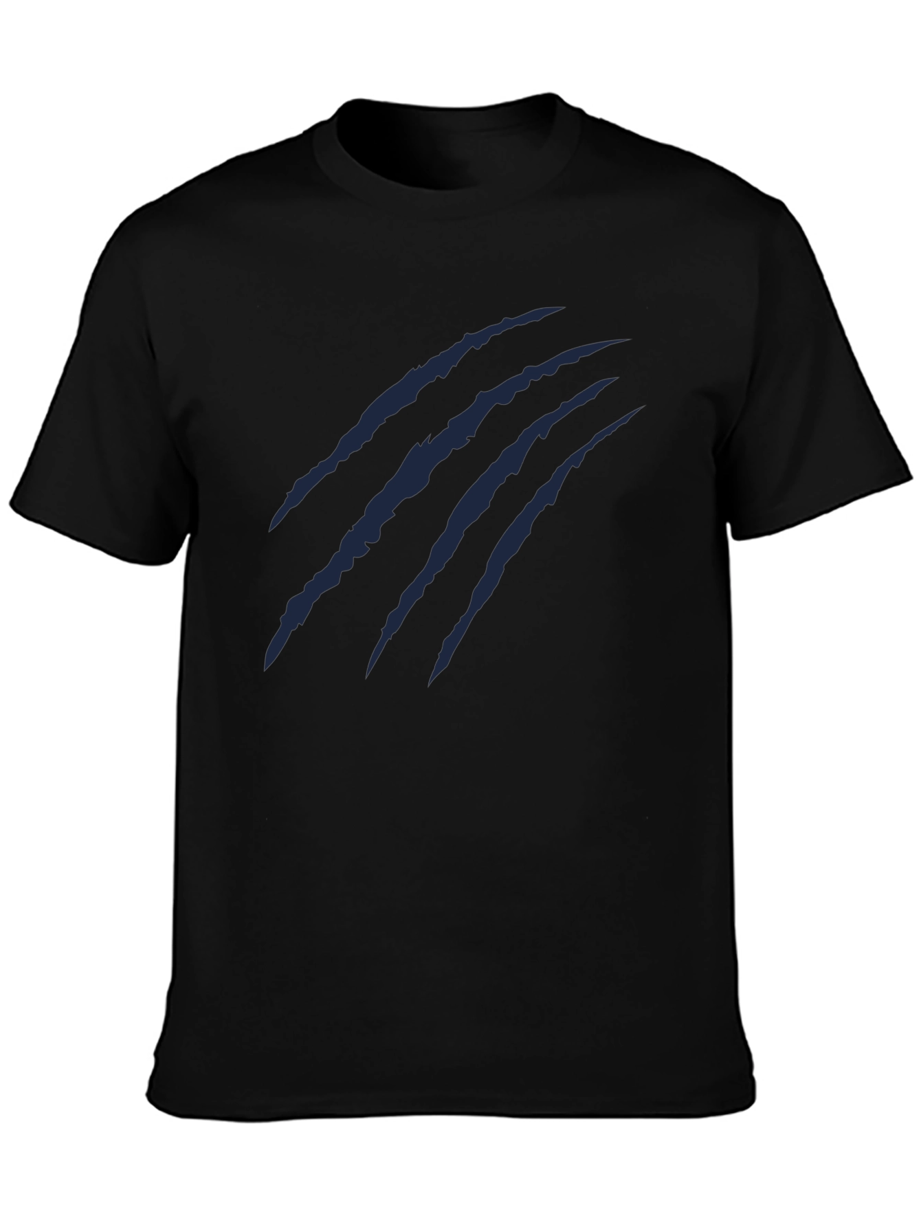 Claw Mark Graphic Tee - Casual Mens T-Shirt