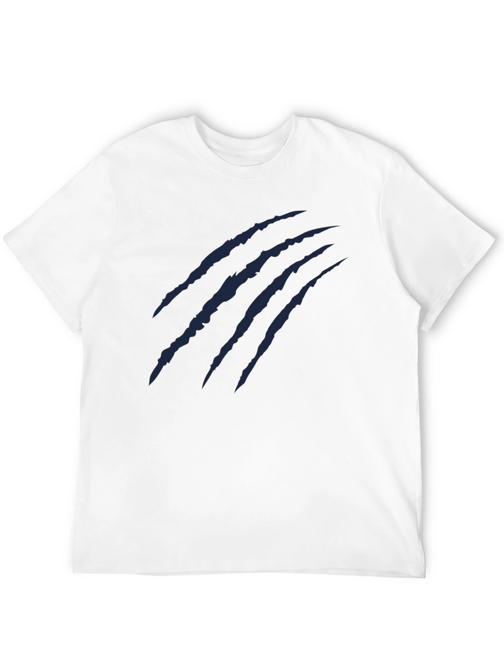 Claw Mark Graphic Tee - Casual Mens T-Shirt
