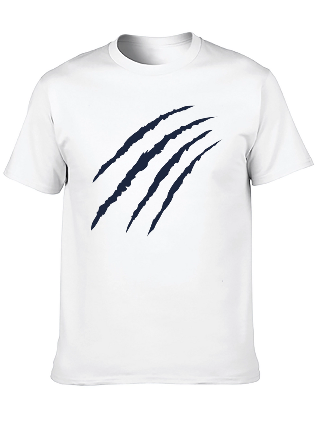 Claw Mark Graphic Tee - Casual Mens T-Shirt