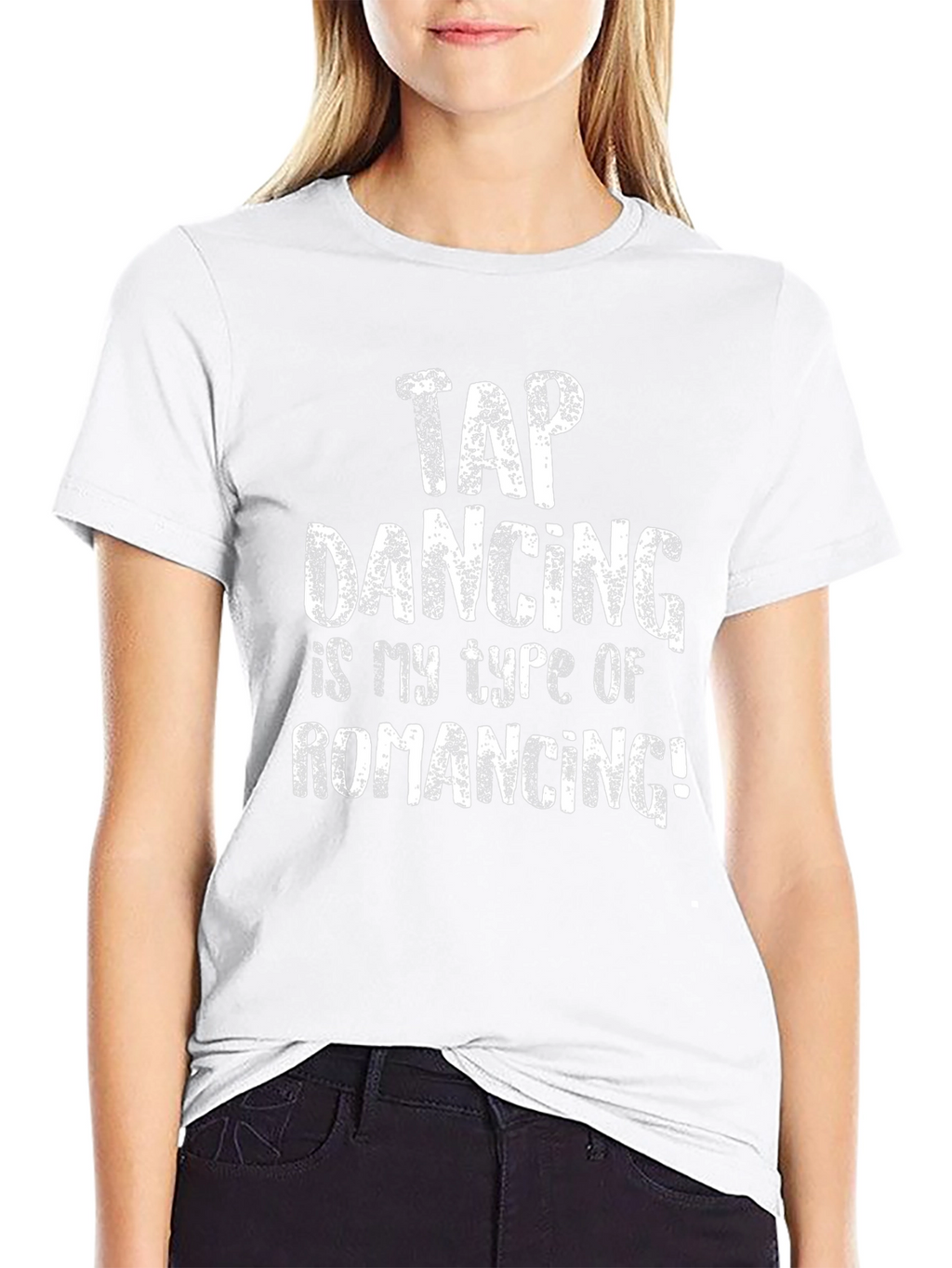 Tap Dancing Romancing Graphic Tee - Novelty T-Shirt