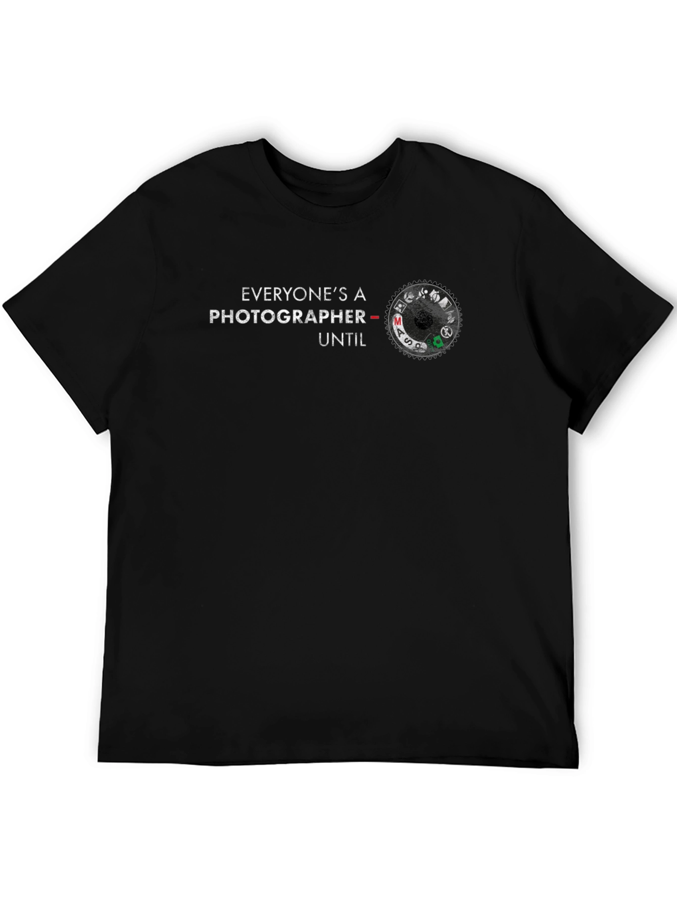Photographer Mode T-Shirt - Funny Camera Shirt for Photography Lovers
