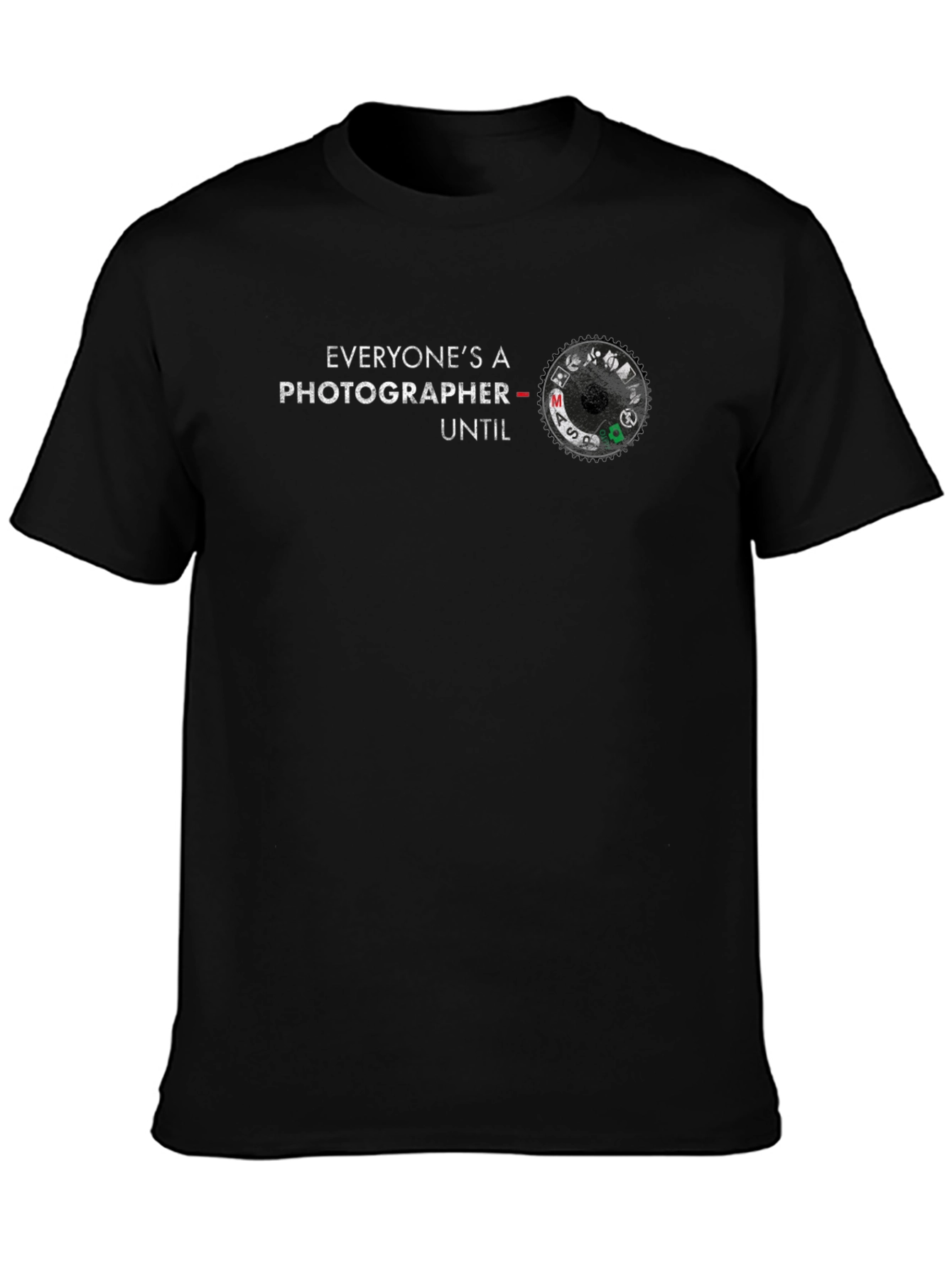 Photographer Mode T-Shirt - Funny Camera Shirt for Photography Lovers