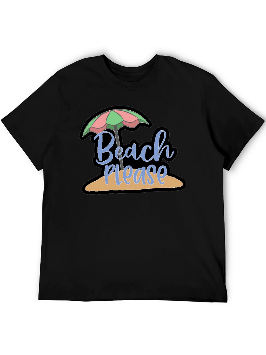 Beach Please Graphic T-Shirt - Summer Vacation Ready