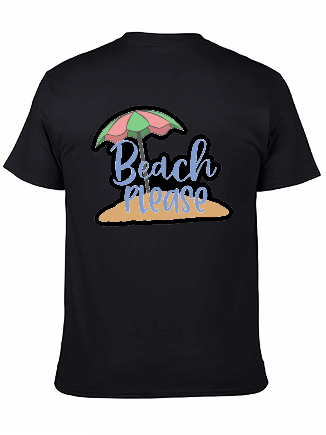 Beach Please Graphic T-Shirt - Summer Vacation Ready
