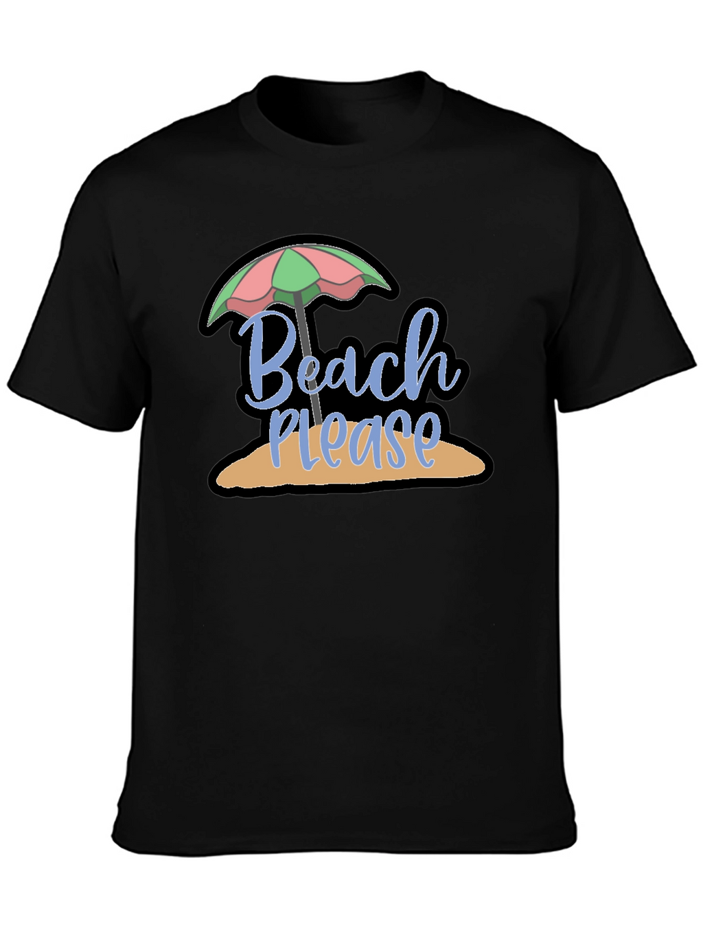 Beach Please Graphic T-Shirt - Summer Vacation Ready
